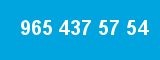965 437 57 54 965 437 57 54